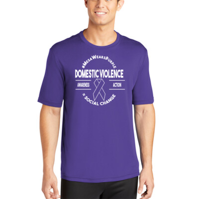 Mesa Wears Purple Short Sleeve Drifit Shirt Thumbnail